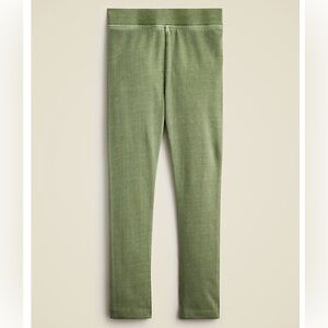 NWT! J. Crew Girls garment dyed everyday leggings